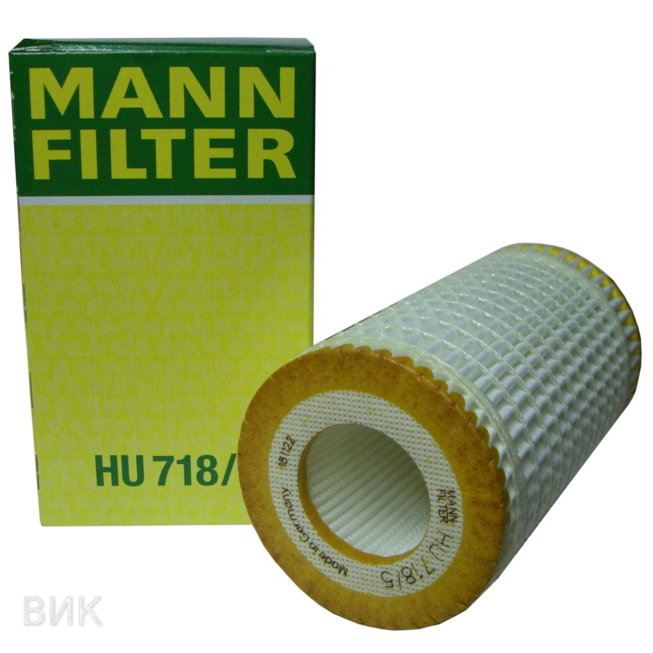 Масляный фильтр MANN-FILTER hu815/5x