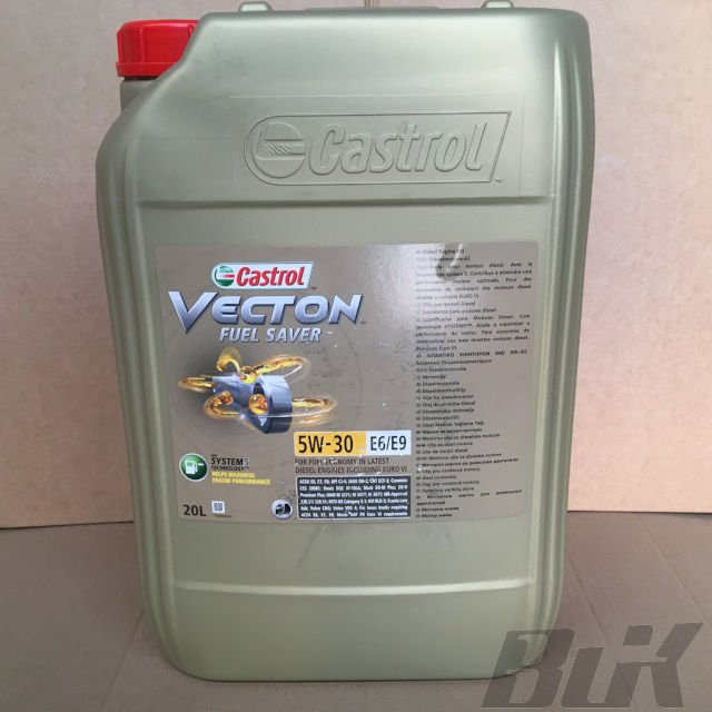 Castrol Vecton Fuel Saver 5W-30 E6 E9