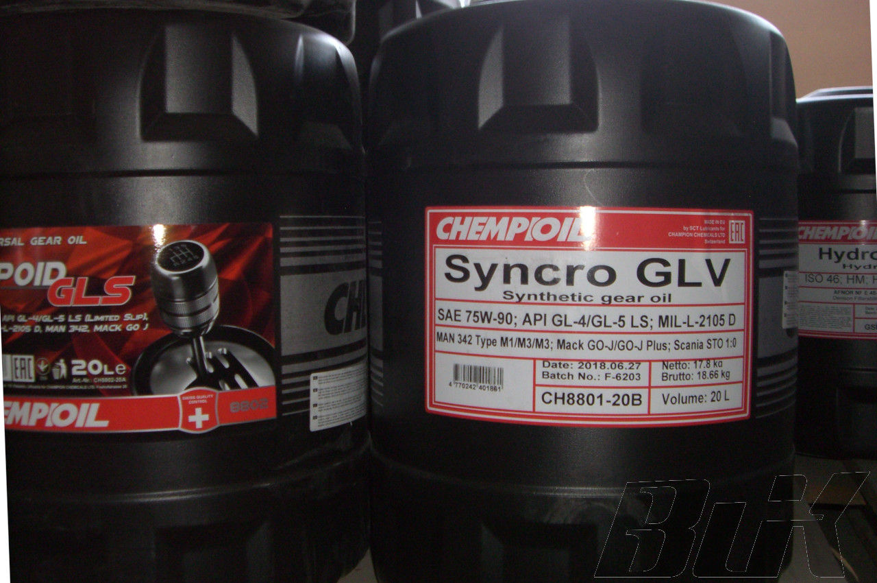Chempioil Syncro HLV SAE 75w-90